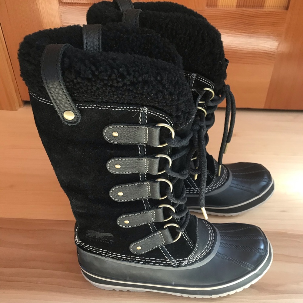 Sorel Waterproof Black Boots